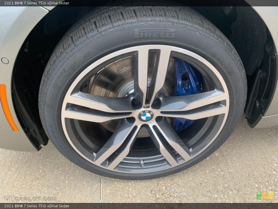 2021 BMW 7 Series 750i xDrive Sedan Wheel and Tire Photo #139495618