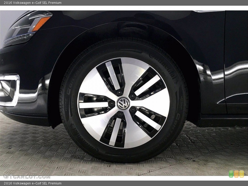 2016 Volkswagen e-Golf SEL Premium Wheel and Tire Photo #139500943