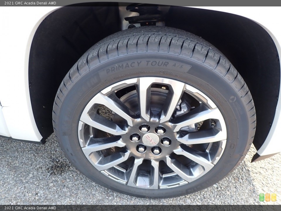 2021 GMC Acadia Denali AWD Wheel and Tire Photo #139505572