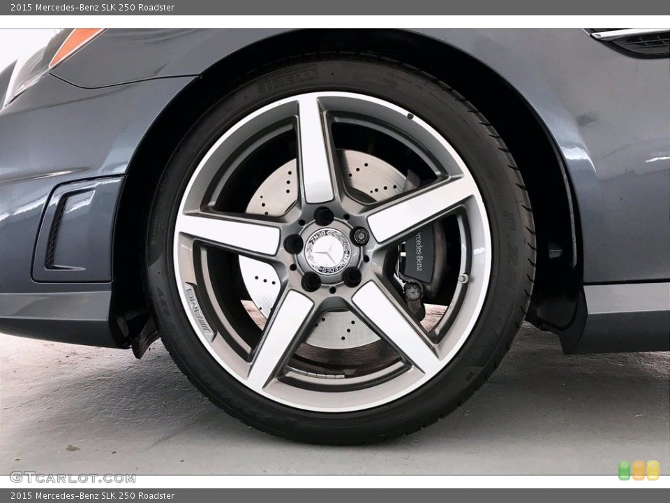2015 Mercedes-Benz SLK 250 Roadster Wheel and Tire Photo #139524732