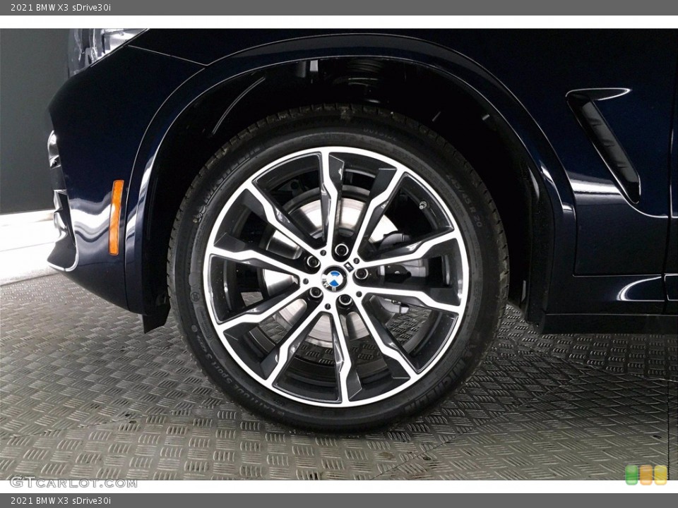 2021 BMW X3 sDrive30i Wheel and Tire Photo #139529311