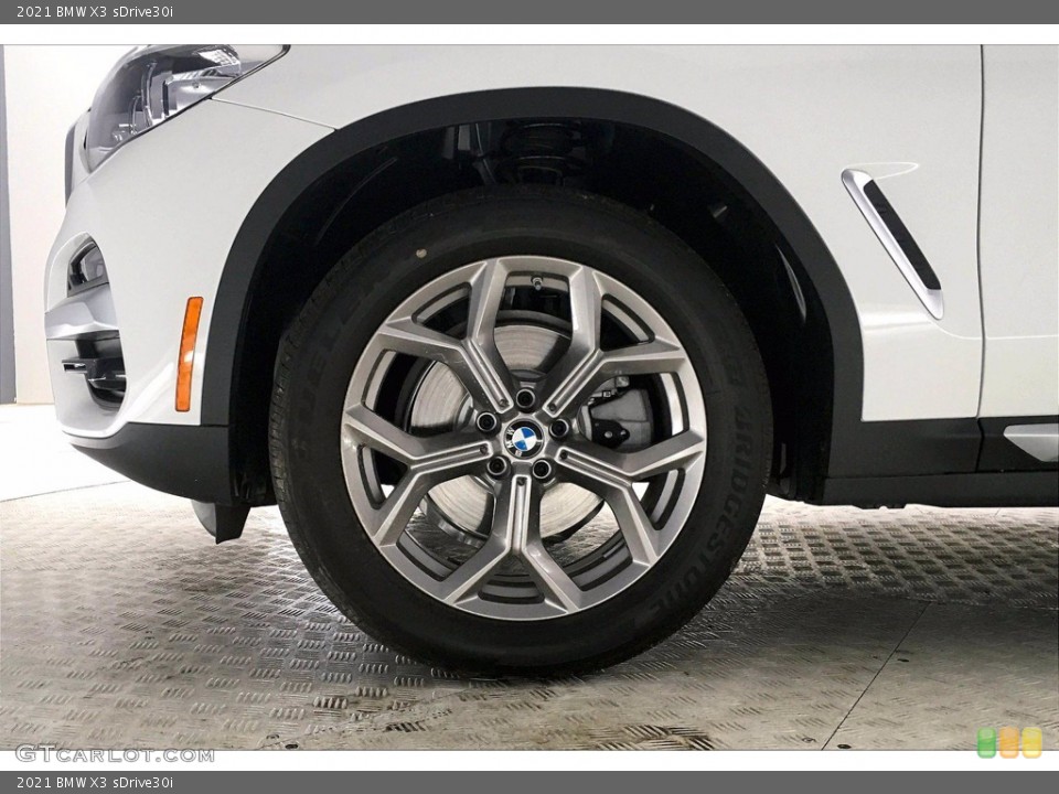 2021 BMW X3 sDrive30i Wheel and Tire Photo #139529611
