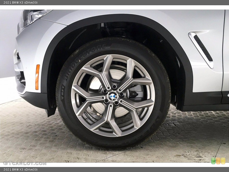 2021 BMW X3 sDrive30i Wheel and Tire Photo #139529914