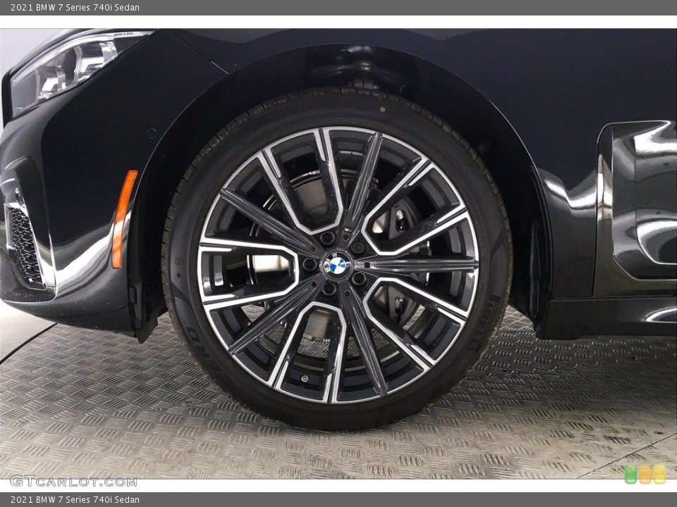 2021 BMW 7 Series 740i Sedan Wheel and Tire Photo #139531888