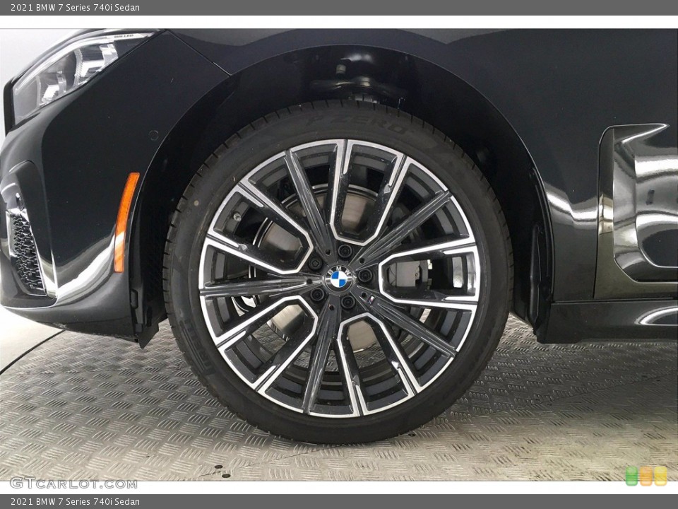 2021 BMW 7 Series 740i Sedan Wheel and Tire Photo #139534537
