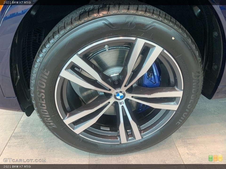 2021 BMW X7 M50i Wheel and Tire Photo #139540488