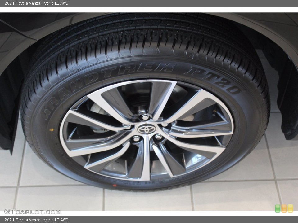 2021 Toyota Venza Hybrid LE AWD Wheel and Tire Photo #139553483