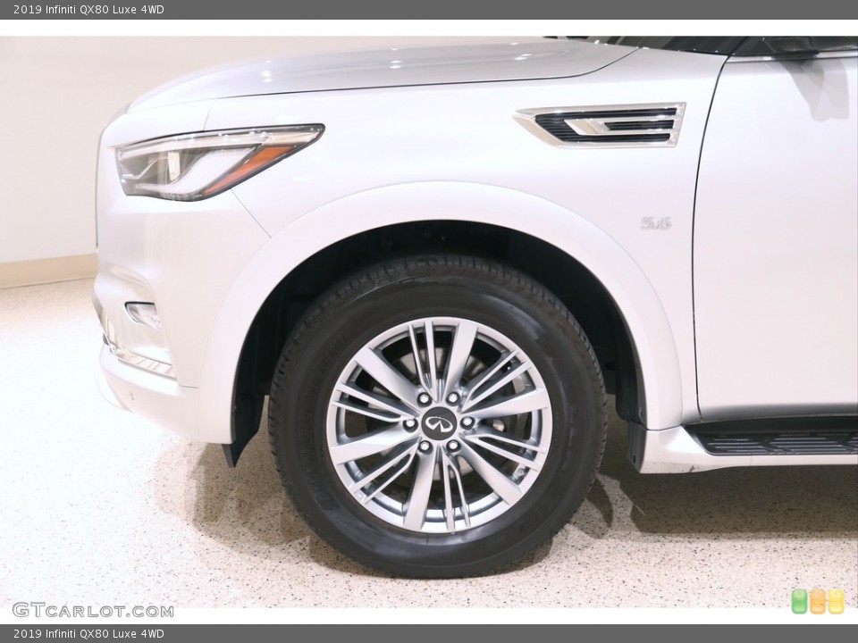 2019 Infiniti QX80 Luxe 4WD Wheel and Tire Photo #139556663