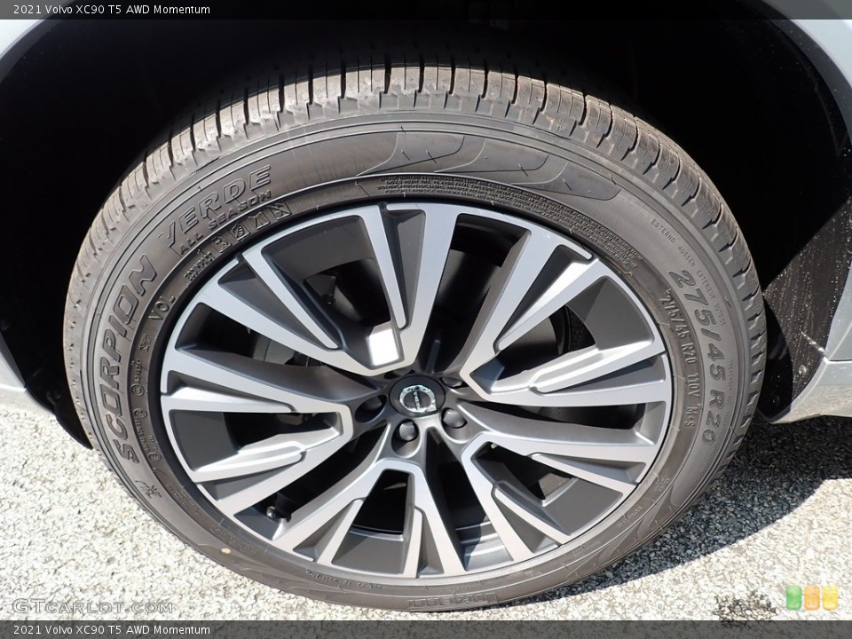 2021 Volvo XC90 T5 AWD Momentum Wheel and Tire Photo #139561472