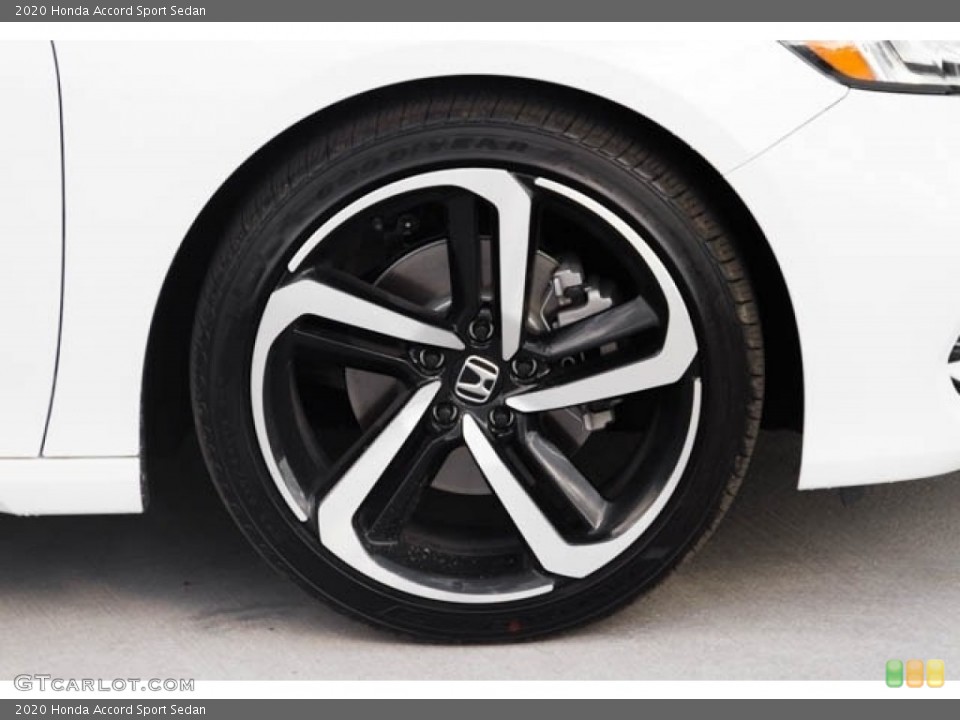 2020 Honda Accord Sport Sedan Wheel and Tire Photo #139563986