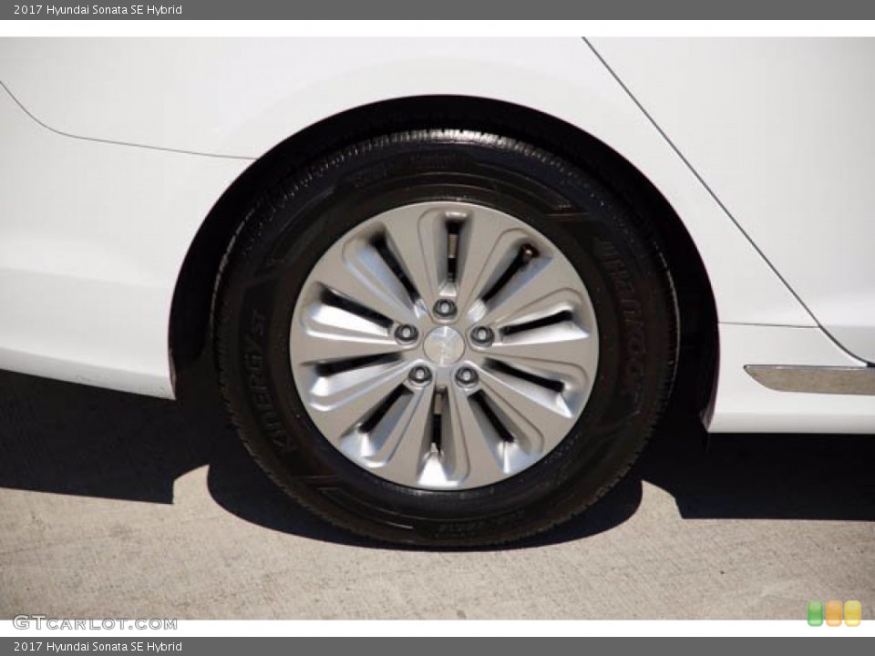 2017 Hyundai Sonata SE Hybrid Wheel and Tire Photo #139566959
