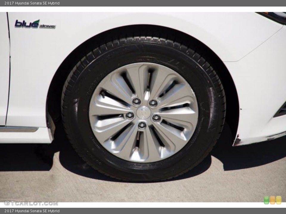2017 Hyundai Sonata SE Hybrid Wheel and Tire Photo #139566974