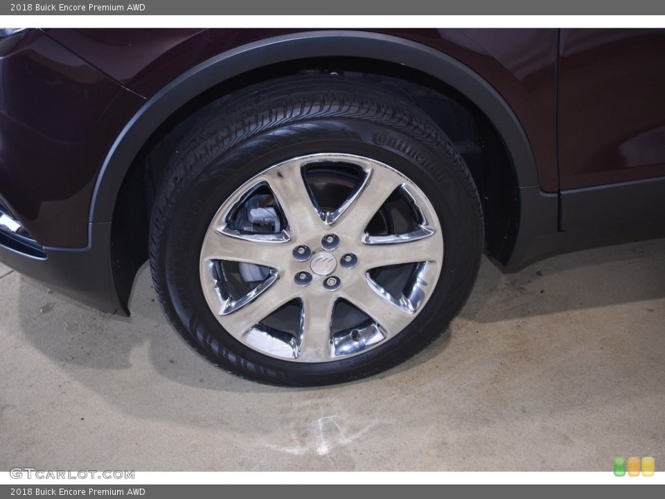 2018 Buick Encore Premium AWD Wheel and Tire Photo #139574445