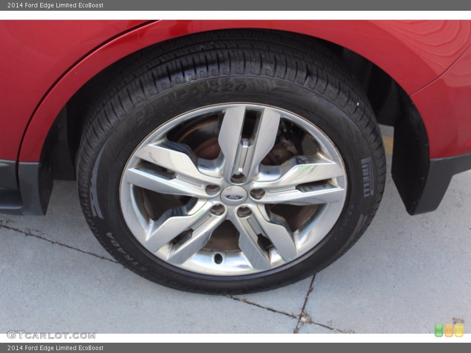 2014 Ford Edge Limited EcoBoost Wheel and Tire Photo #139574823