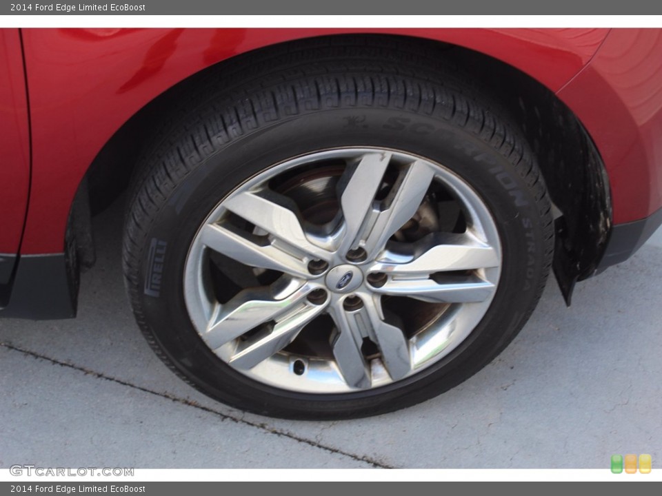 2014 Ford Edge Limited EcoBoost Wheel and Tire Photo #139574967