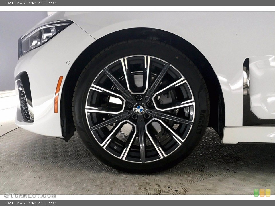 2021 BMW 7 Series 740i Sedan Wheel and Tire Photo #139581450