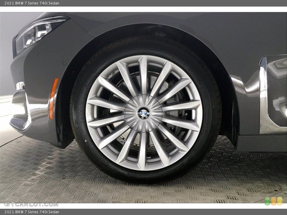 2021 BMW 7 Series 740i Sedan Wheel and Tire Photo #139582374