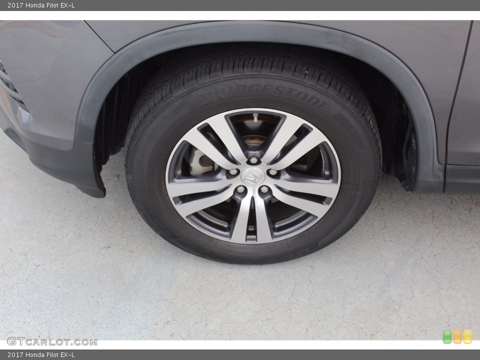 2017 Honda Pilot EX-L Wheel and Tire Photo #139588760