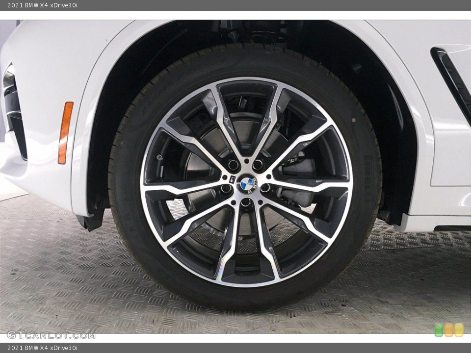 2021 BMW X4 xDrive30i Wheel and Tire Photo #139597931