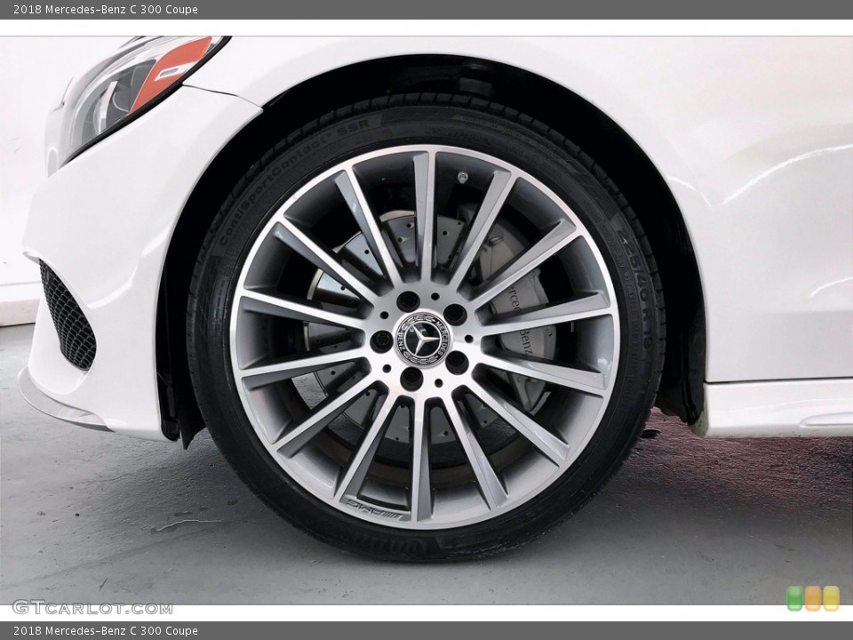 2018 Mercedes-Benz C 300 Coupe Wheel and Tire Photo #139600998