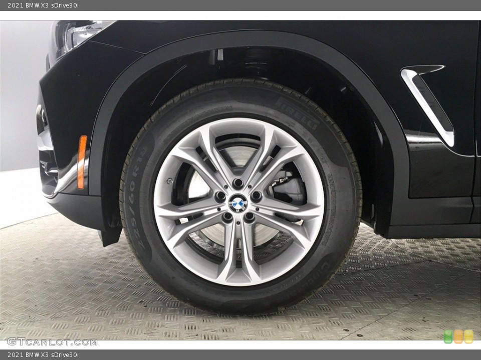 2021 BMW X3 sDrive30i Wheel and Tire Photo #139602320