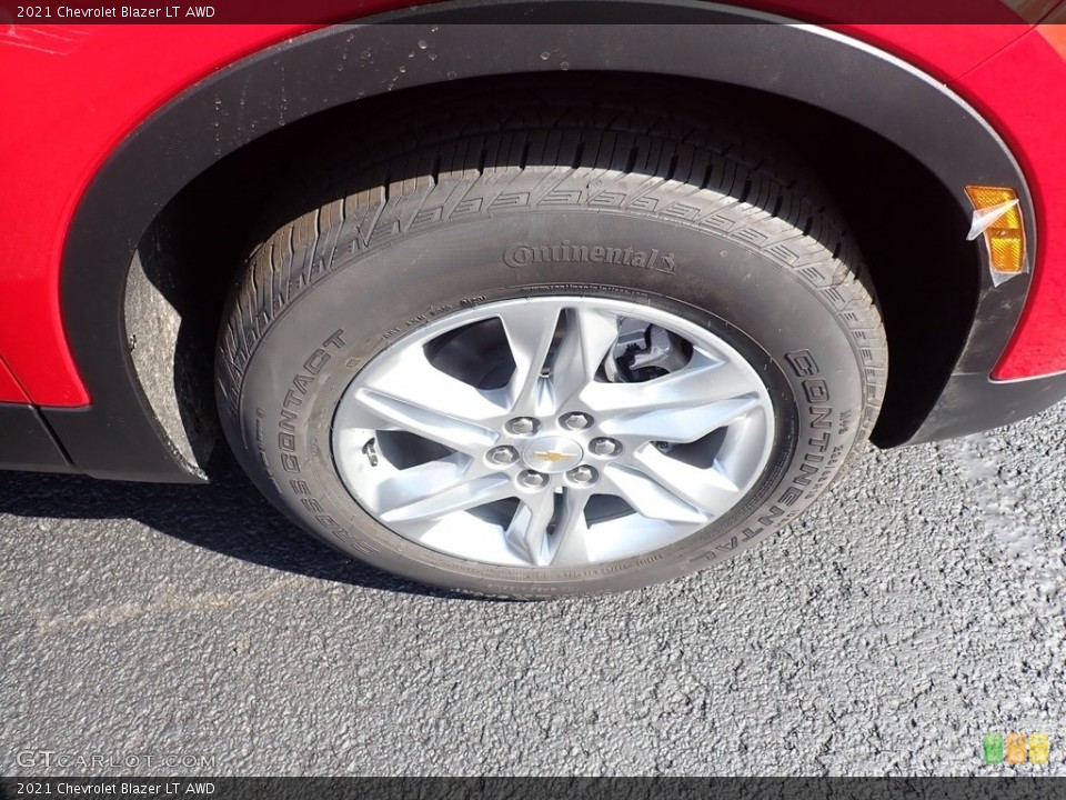 2021 Chevrolet Blazer LT AWD Wheel and Tire Photo #139615948