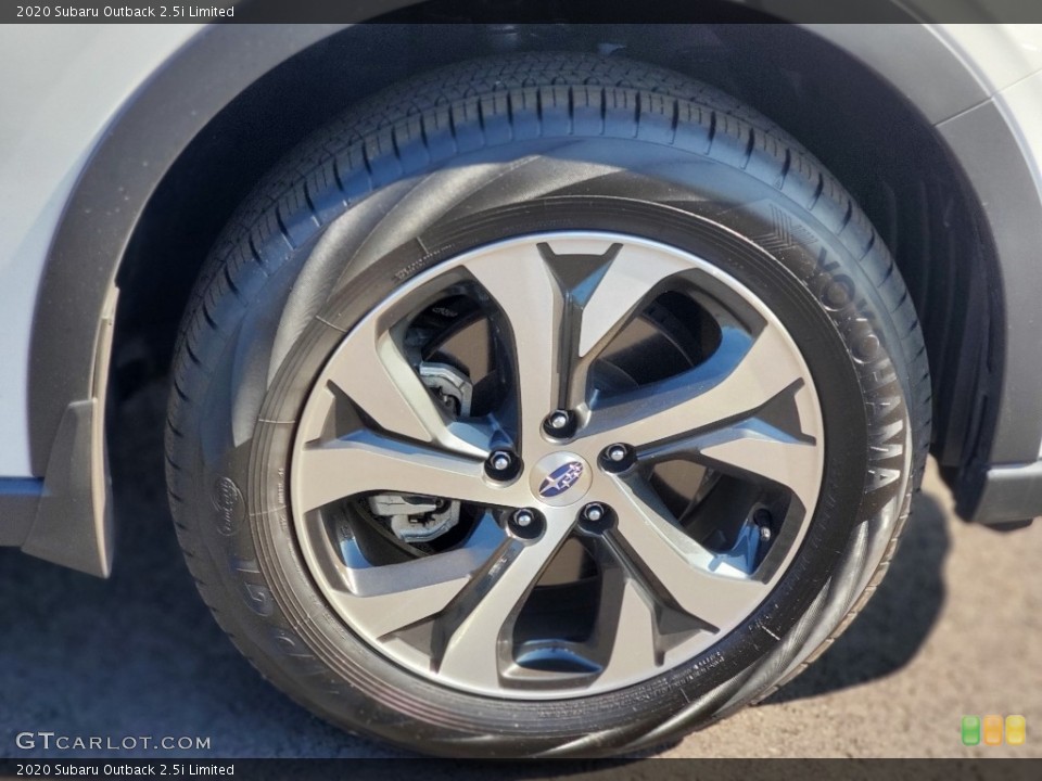 2020 Subaru Outback 2.5i Limited Wheel and Tire Photo #139616599