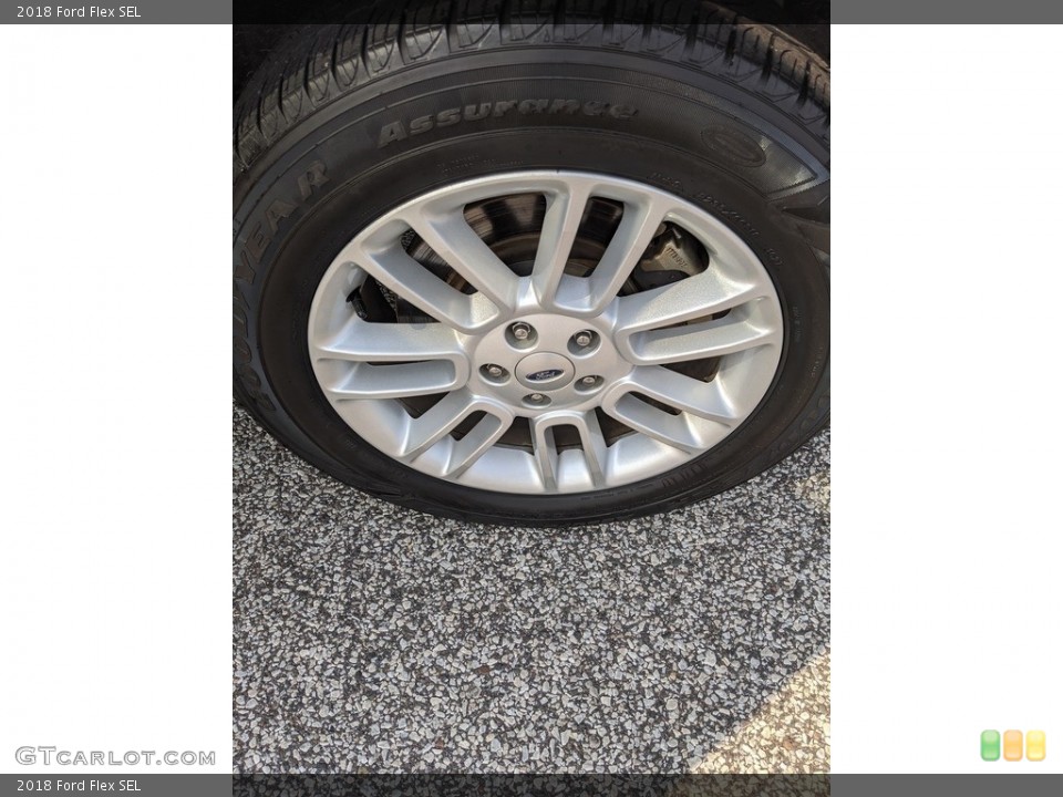 2018 Ford Flex SEL Wheel and Tire Photo #139616941