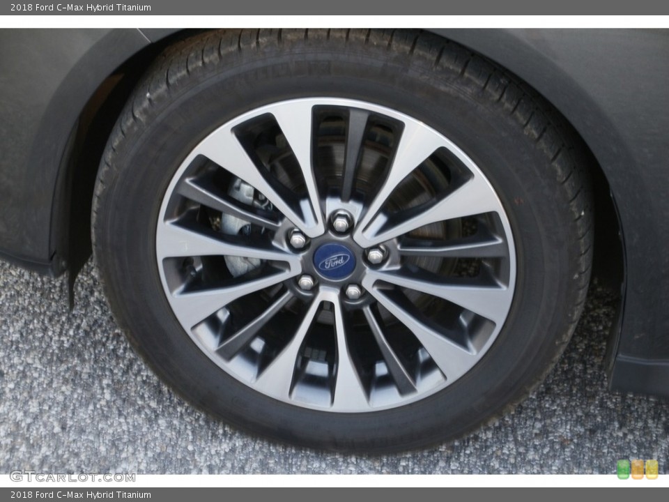 2018 Ford C-Max Hybrid Titanium Wheel and Tire Photo #139636440