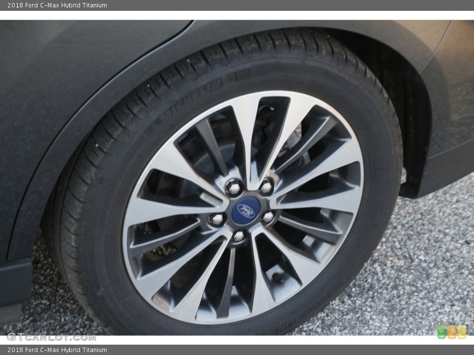 2018 Ford C-Max Hybrid Titanium Wheel and Tire Photo #139636479