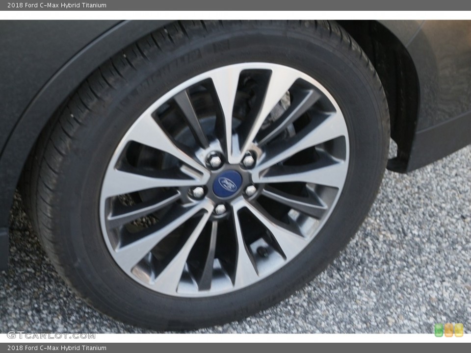2018 Ford C-Max Hybrid Titanium Wheel and Tire Photo #139636503