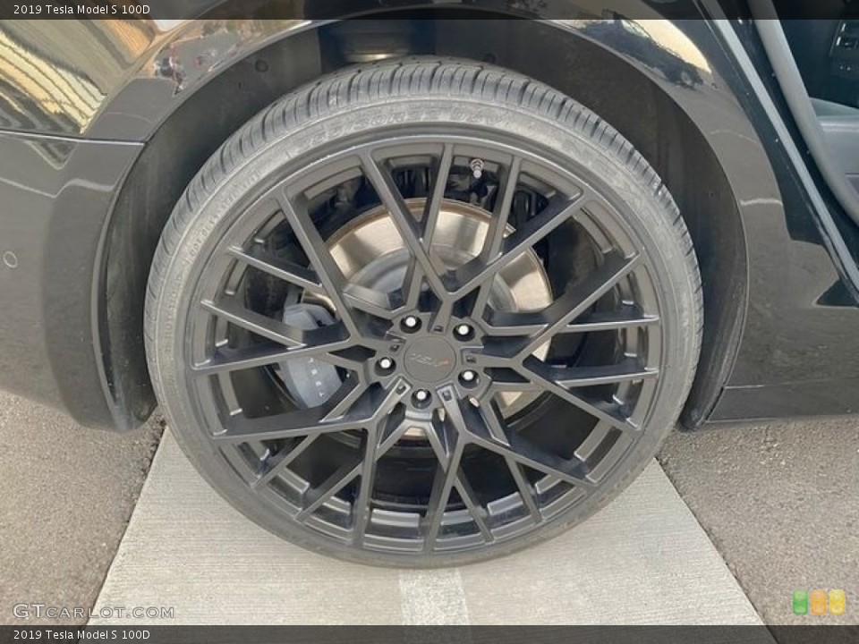 2019 Tesla Model S 100D Wheel and Tire Photo #139639065