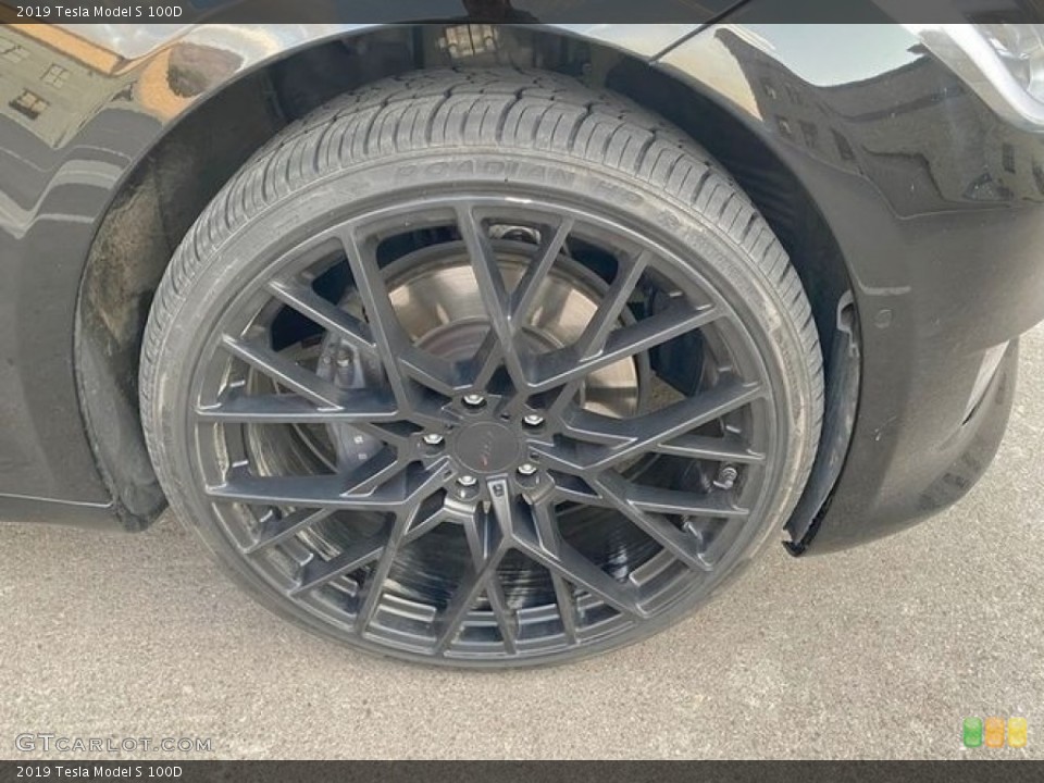 2019 Tesla Model S 100D Wheel and Tire Photo #139639086