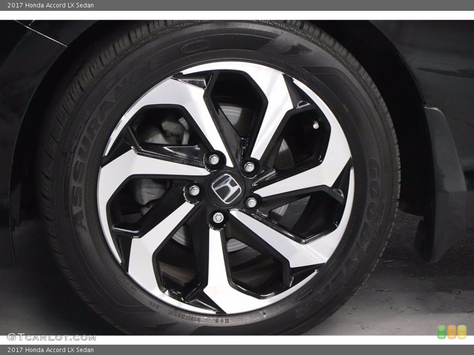 2017 Honda Accord LX Sedan Wheel and Tire Photo #139639281