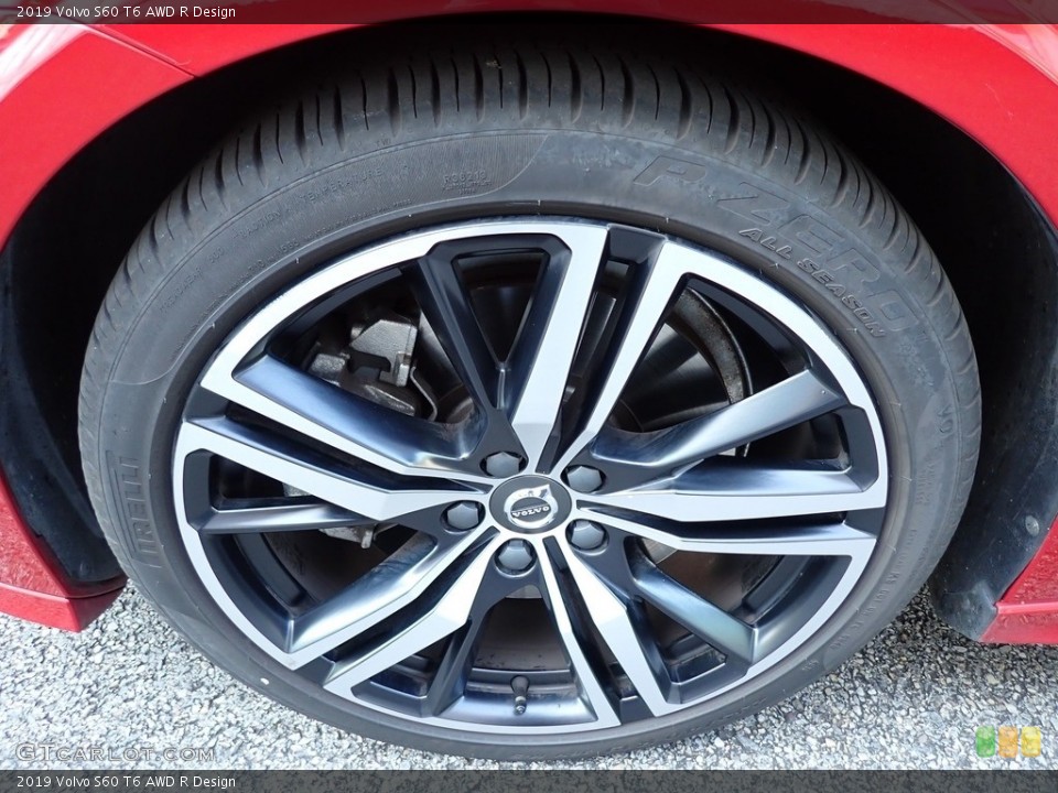 2019 Volvo S60 T6 AWD R Design Wheel and Tire Photo #139649797