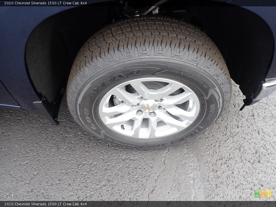 2020 Chevrolet Silverado 1500 LT Crew Cab 4x4 Wheel and Tire Photo #139655611