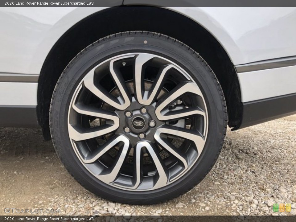 2020 Land Rover Range Rover Supercharged LWB Wheel and Tire Photo #139661656