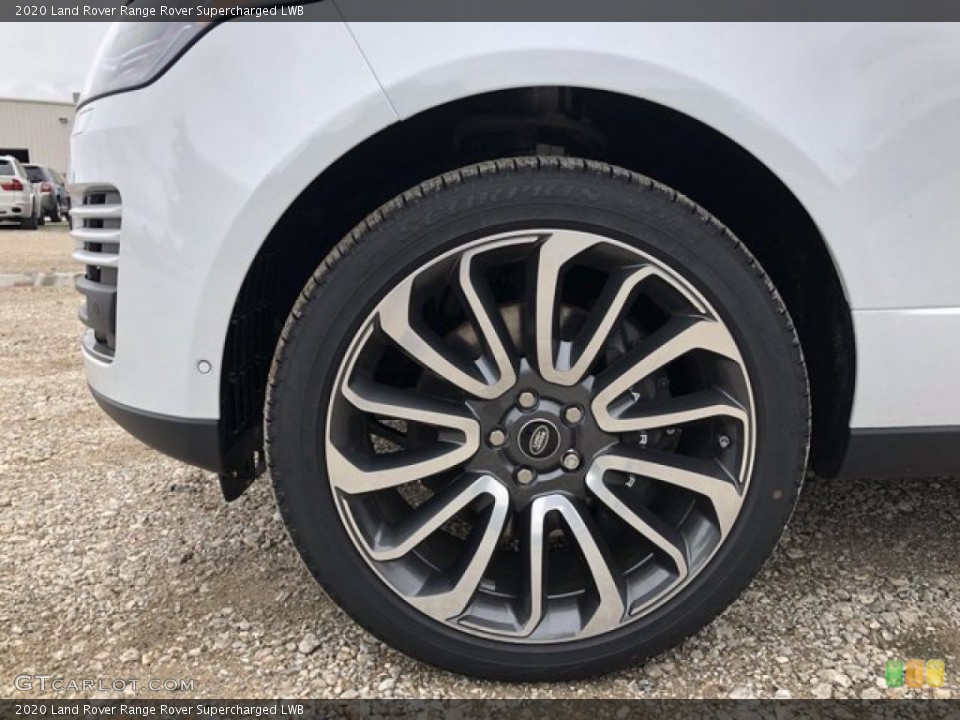 2020 Land Rover Range Rover Supercharged LWB Wheel and Tire Photo #139661680