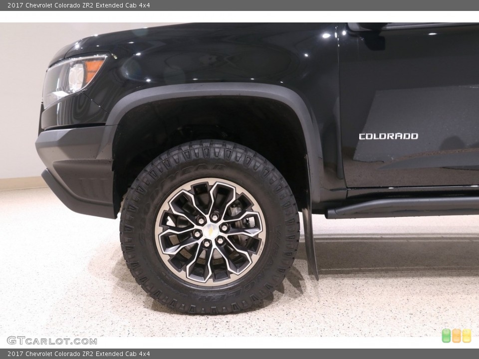2017 Chevrolet Colorado ZR2 Extended Cab 4x4 Wheel and Tire Photo #139662415