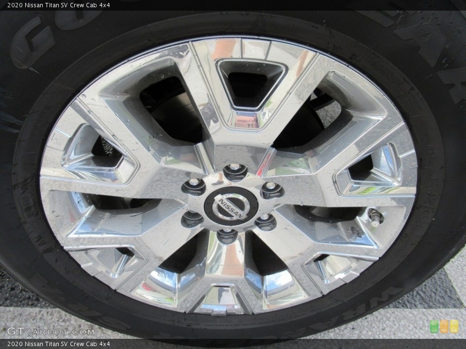 2020 Nissan Titan SV Crew Cab 4x4 Wheel and Tire Photo #139667365