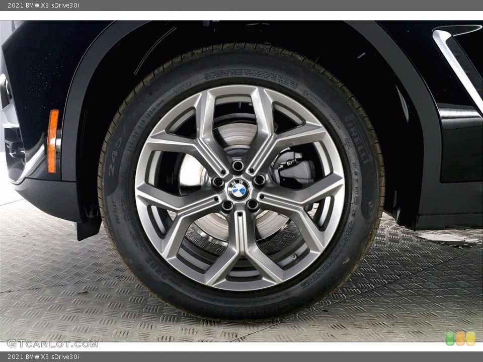 2021 BMW X3 sDrive30i Wheel and Tire Photo #139673271