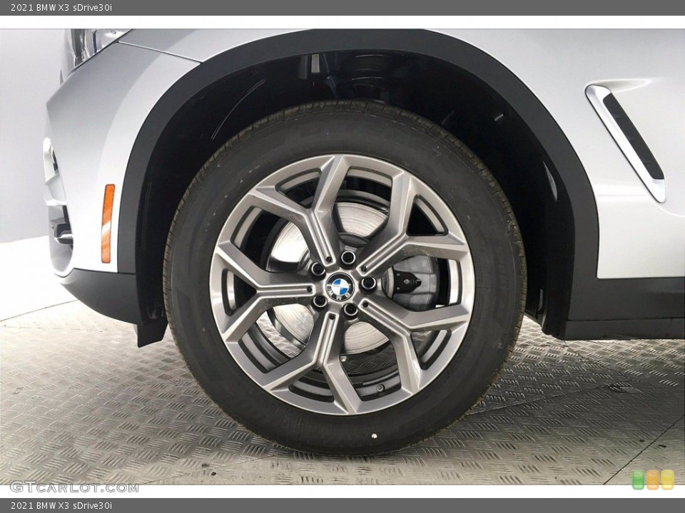 2021 BMW X3 sDrive30i Wheel and Tire Photo #139674126