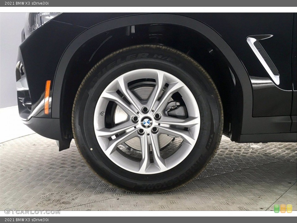 2021 BMW X3 sDrive30i Wheel and Tire Photo #139674855