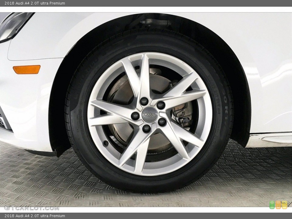 2018 Audi A4 2.0T ultra Premium Wheel and Tire Photo #139684882