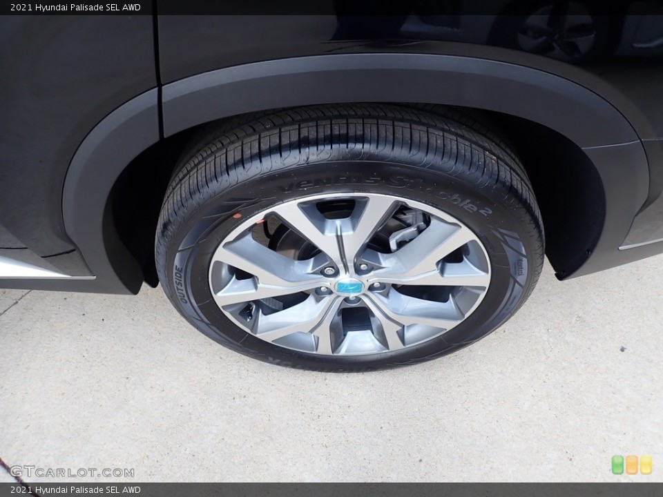 2021 Hyundai Palisade SEL AWD Wheel and Tire Photo #139684948