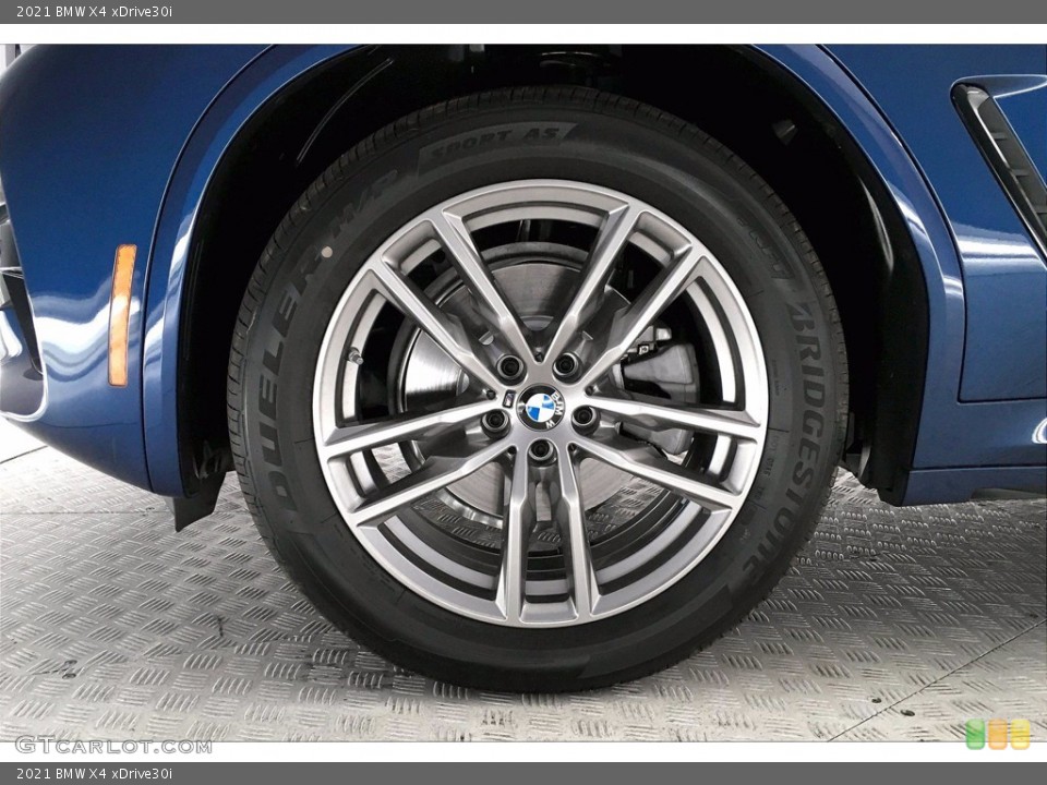 2021 BMW X4 xDrive30i Wheel and Tire Photo #139687008