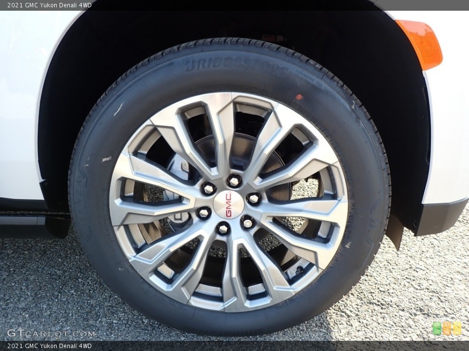 2021 GMC Yukon Denali 4WD Wheel and Tire Photo #139688200