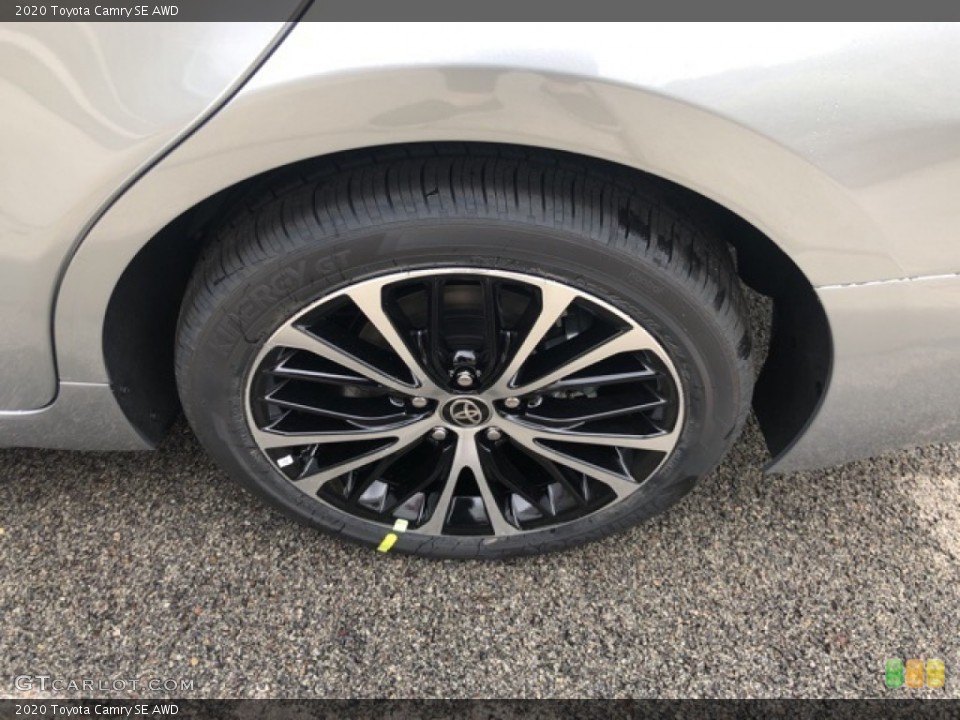 2020 Toyota Camry SE AWD Wheel and Tire Photo #139695528