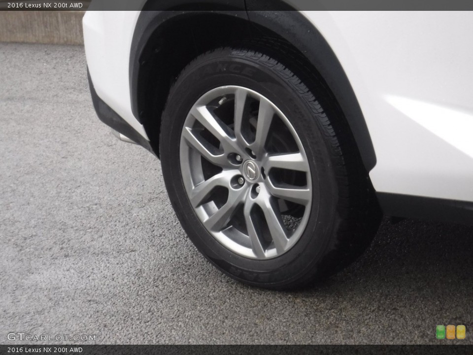 2016 Lexus NX 200t AWD Wheel and Tire Photo #139705936