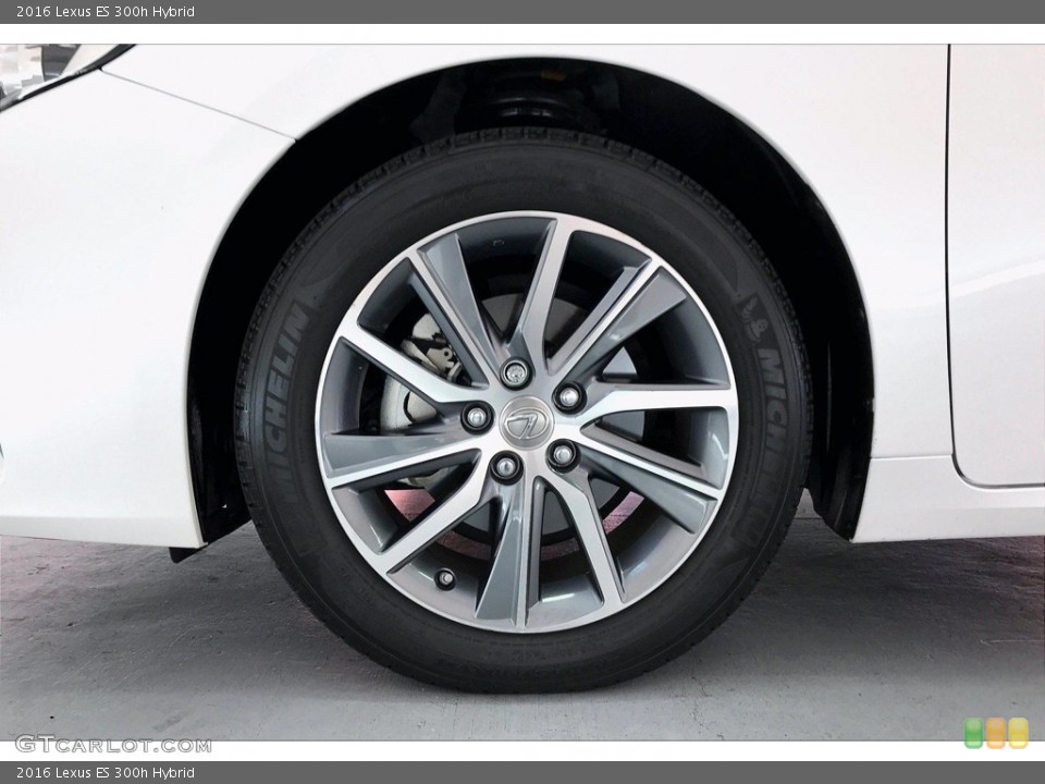 2016 Lexus ES 300h Hybrid Wheel and Tire Photo #139719994